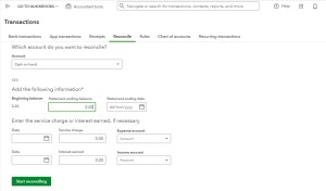 How to Reconcile Accounts in QuickBooks Online