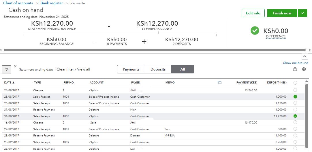 How to Reconcile Accounts in QuickBooks Online